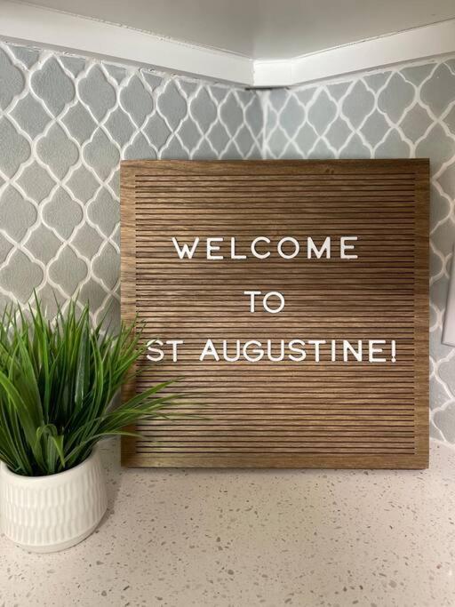 New Modern Bungalow Close To Downtown! Fully Fenced Yard St. Augustine Exterior foto